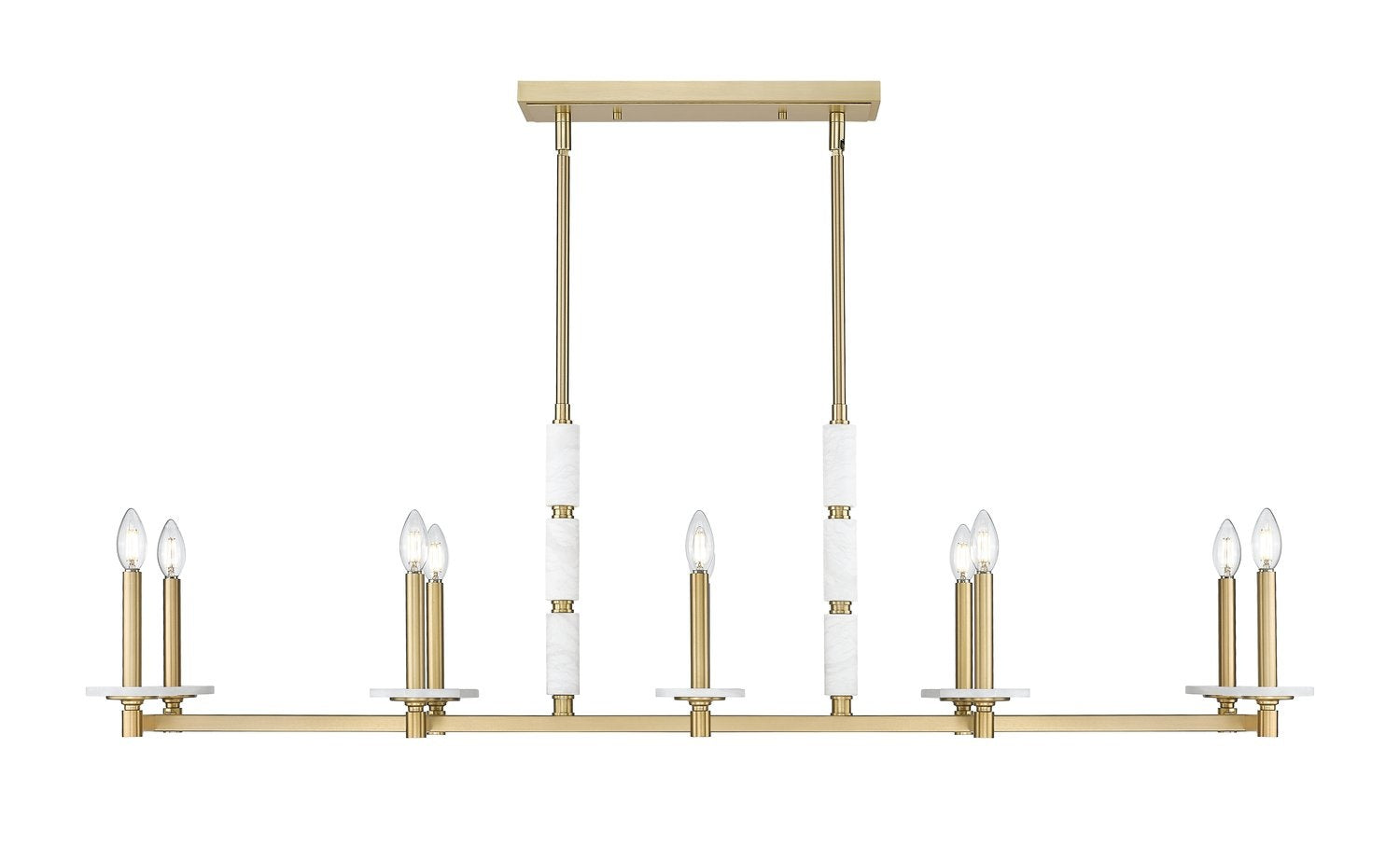 Z-LITE, KADEN LINEAR CHANDELIER, LINEAR LIGHT
