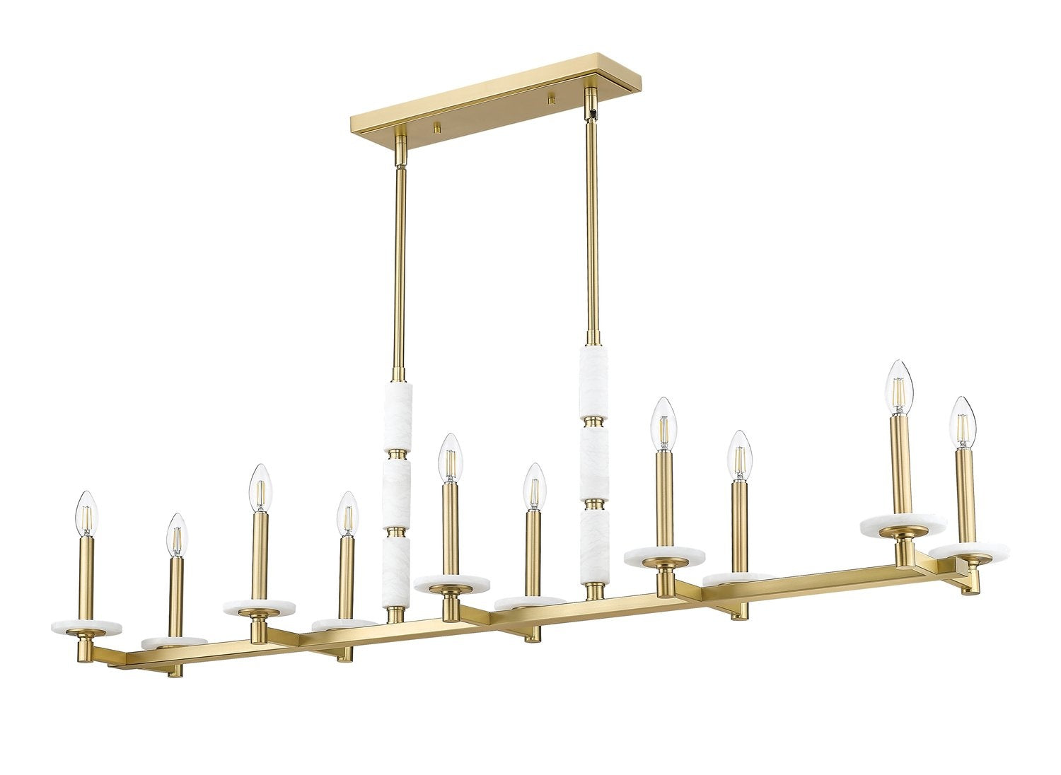 Z-LITE, KADEN LINEAR CHANDELIER, LINEAR LIGHT