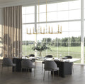 Z-LITE, KADEN LINEAR CHANDELIER, LINEAR LIGHT