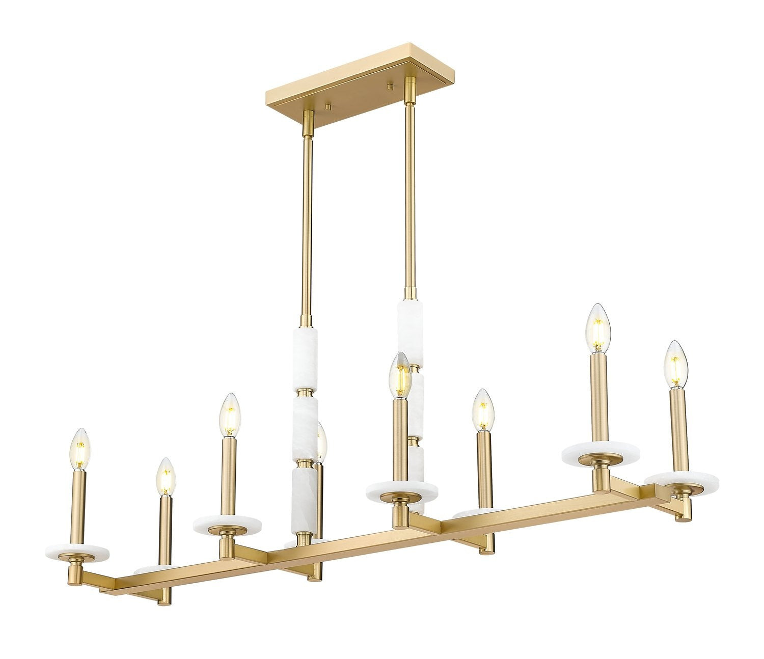 Z-LITE, KADEN LINEAR CHANDELIER, LINEAR LIGHT