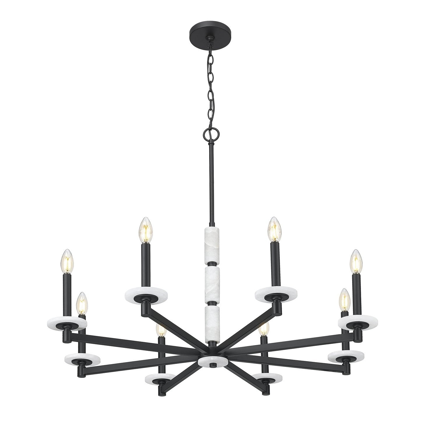 Z-LITE, KADEN CHANDELIER, CHANDELIER LIGHT