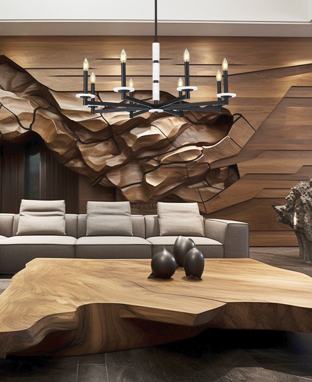 Z-LITE, KADEN CHANDELIER, CHANDELIER LIGHT