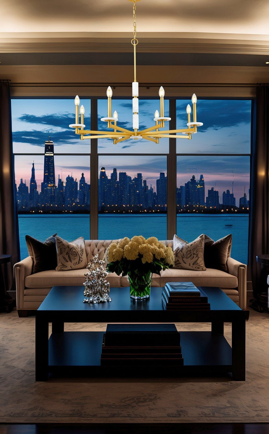 Z-LITE, KADEN CHANDELIER, CHANDELIER LIGHT