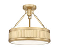 Z-LITE, QUINN SEMI FLUSH MOUNT, SEMI FLUSH MOUNT LIGHT