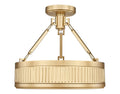 Z-LITE, QUINN SEMI FLUSH MOUNT, SEMI FLUSH MOUNT LIGHT