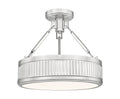 Z-LITE, QUINN SEMI FLUSH MOUNT, SEMI FLUSH MOUNT LIGHT