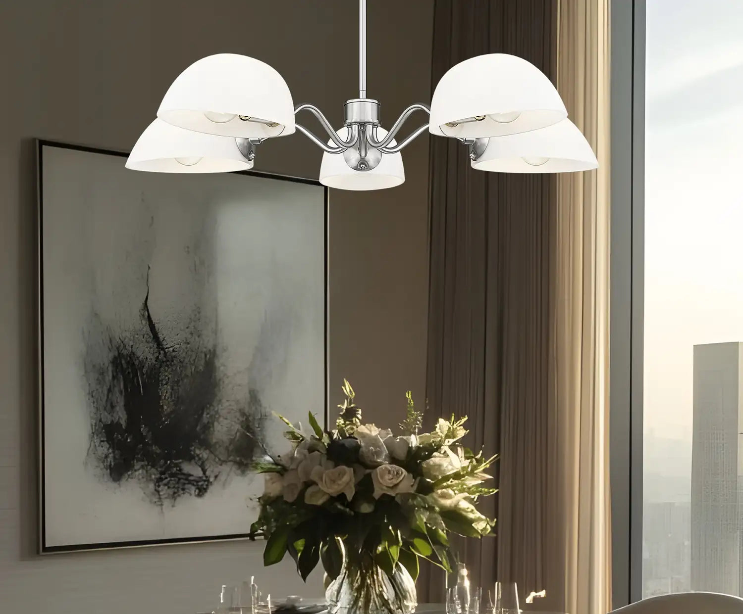 Z-LITE, BRETON CHANDELIER, CHANDELIER LIGHT