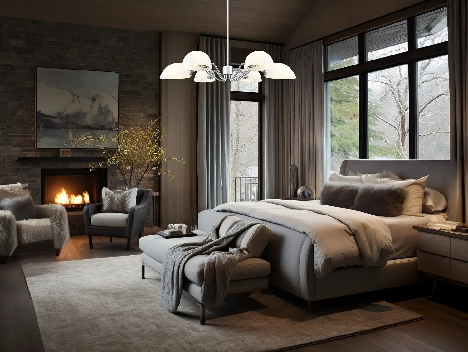 Z-LITE, BRETON CHANDELIER, CHANDELIER LIGHT
