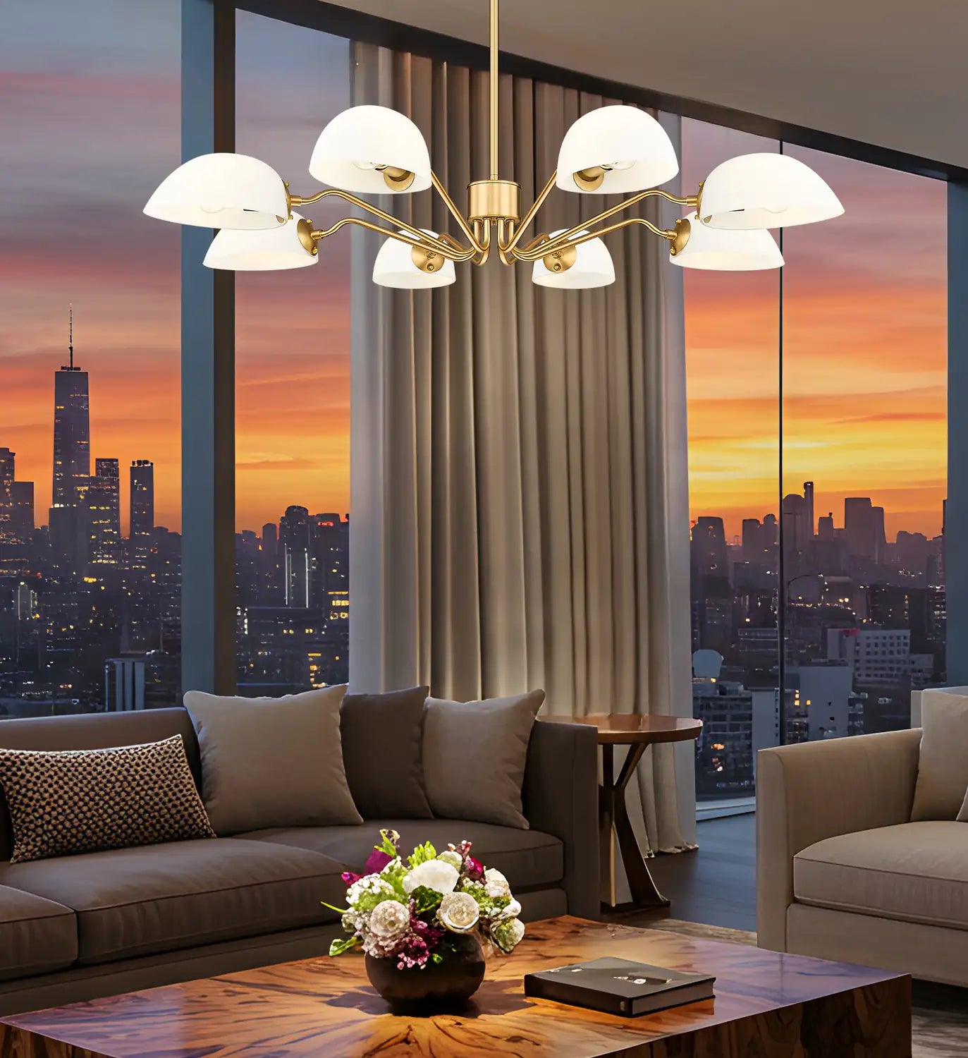 Z-LITE, BRETON CHANDELIER, CHANDELIER LIGHT