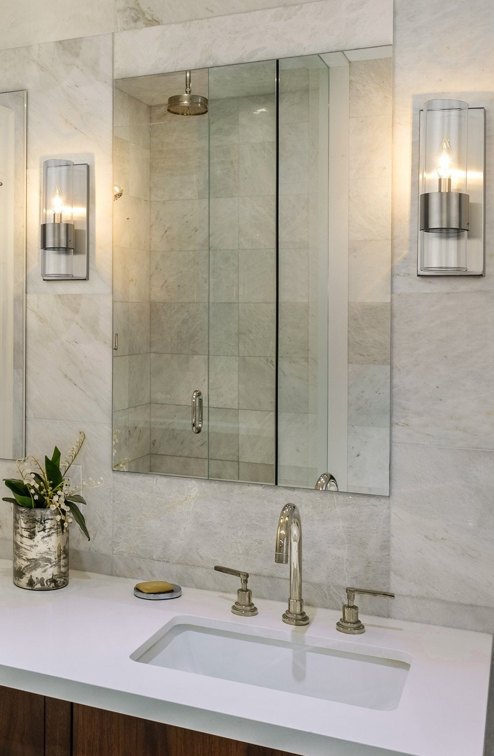 Z-LITE, LAWSON WALL SCONCE, WALL SCONCES