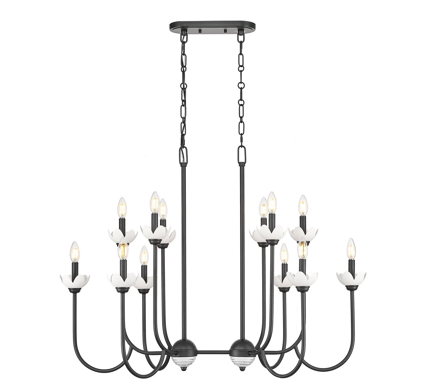 Z-LITE, ALLISTAIR LINEAR CHANDELIER, LINEAR LIGHT
