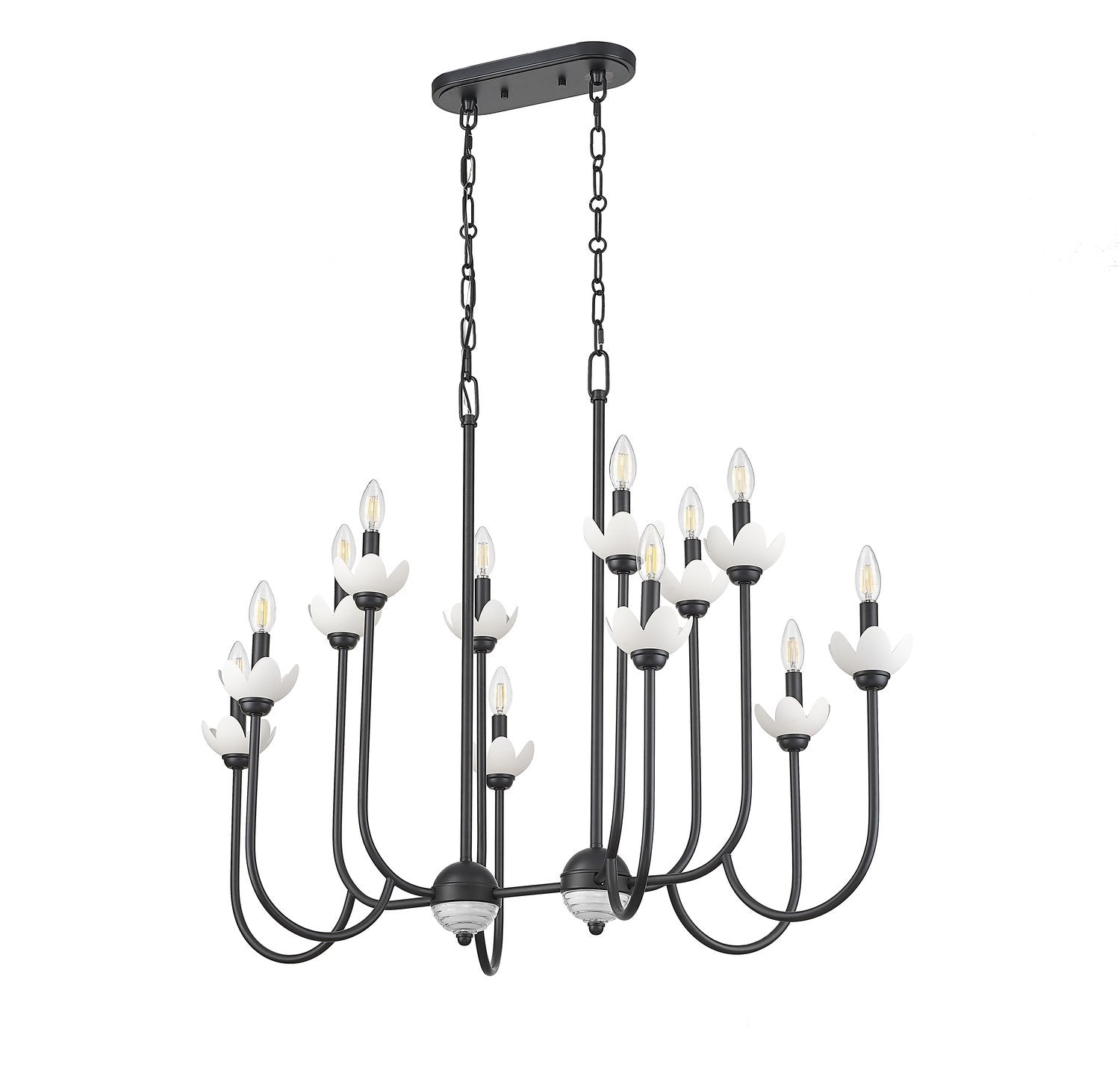 Z-LITE, ALLISTAIR LINEAR CHANDELIER, LINEAR LIGHT