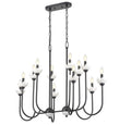 Z-LITE, ALLISTAIR LINEAR CHANDELIER, LINEAR LIGHT