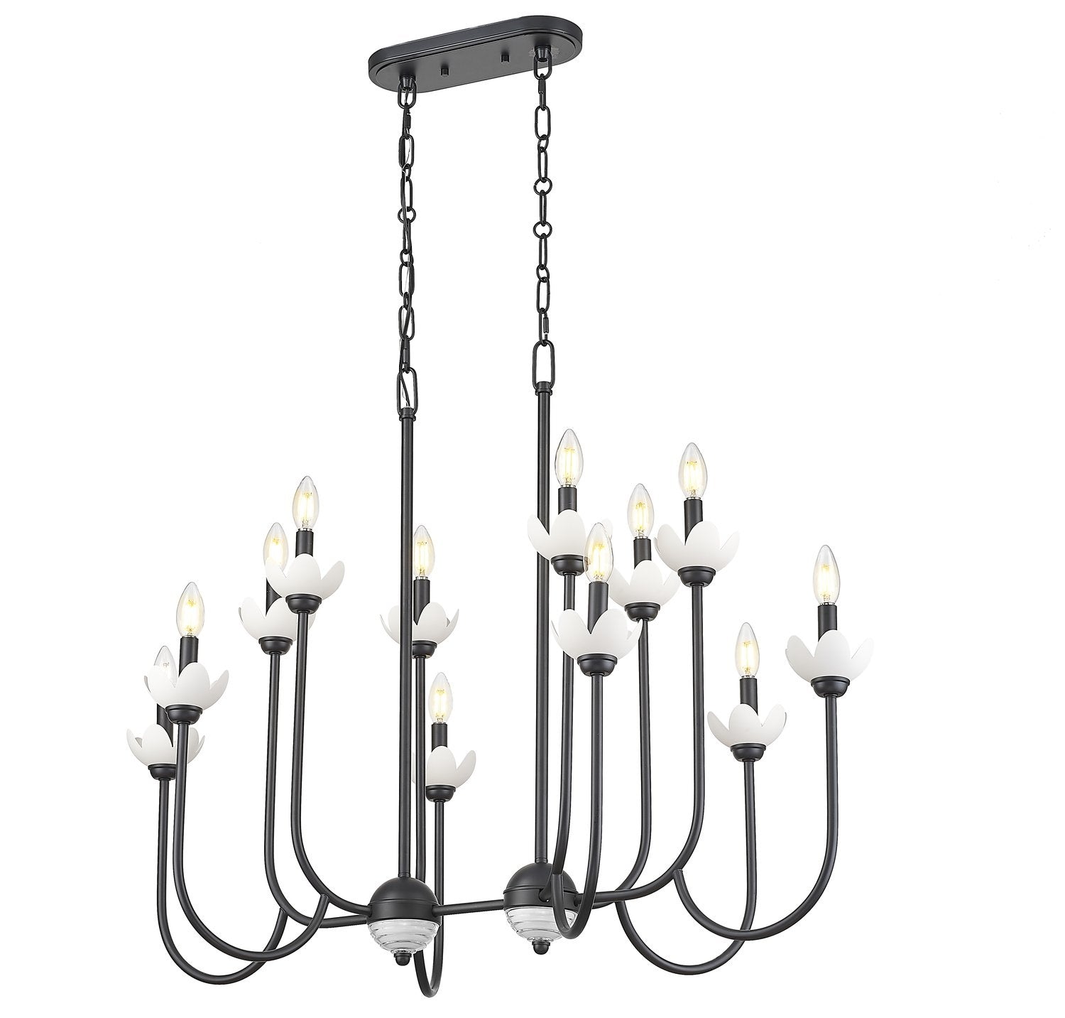 Z-LITE, ALLISTAIR LINEAR CHANDELIER, LINEAR LIGHT