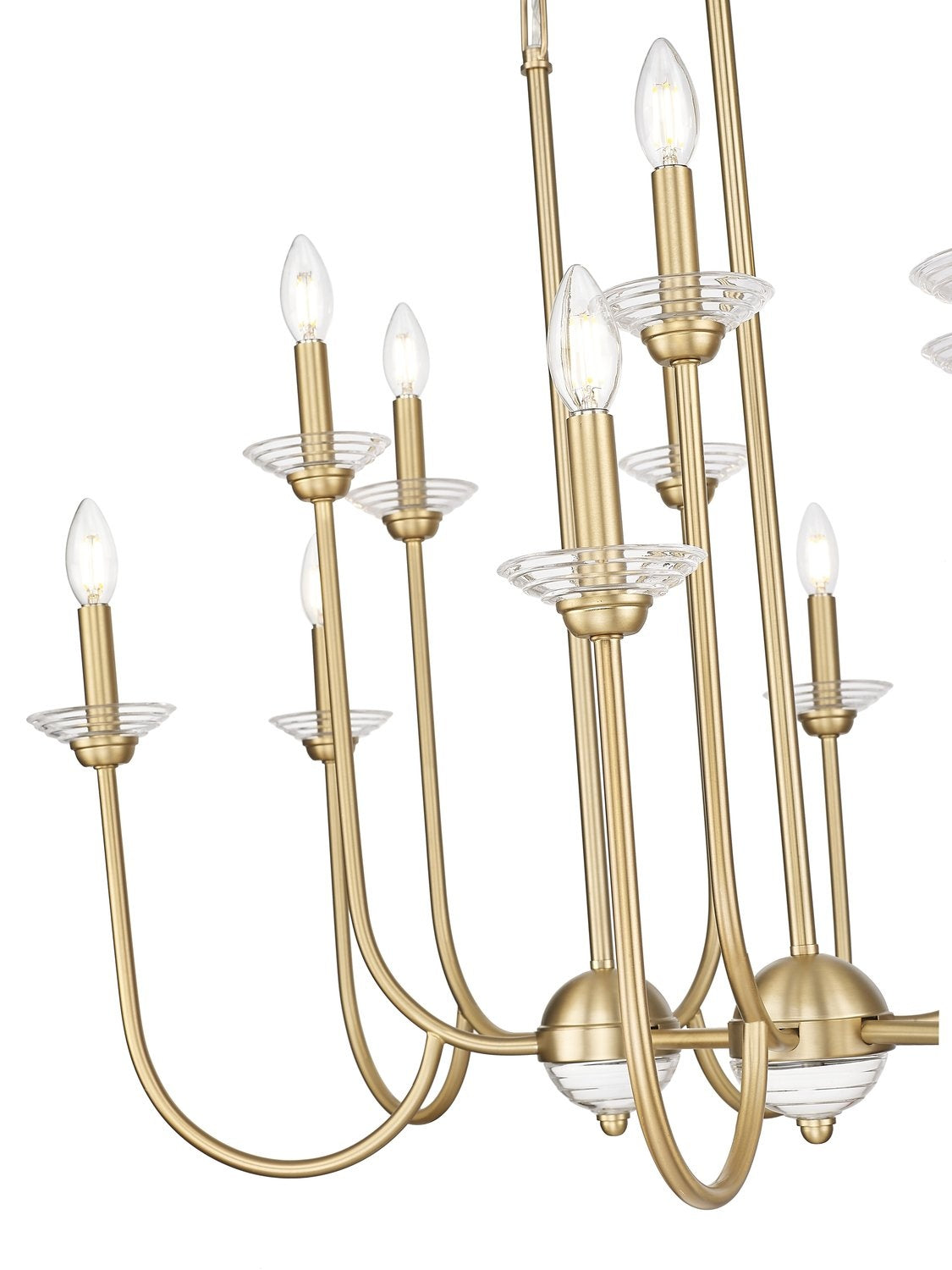 Z-LITE, ALLISTAIR LINEAR CHANDELIER, LINEAR LIGHT