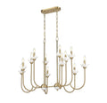 Z-LITE, ALLISTAIR LINEAR CHANDELIER, LINEAR LIGHT