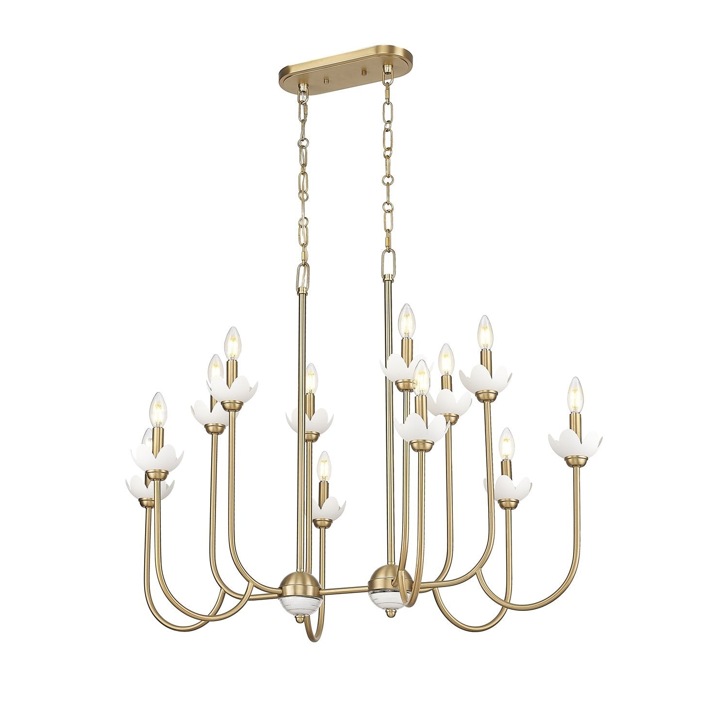 Z-LITE, ALLISTAIR LINEAR CHANDELIER, LINEAR LIGHT