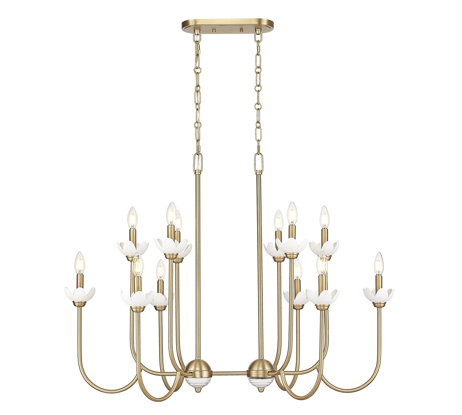 Z-LITE, ALLISTAIR LINEAR CHANDELIER, LINEAR LIGHT