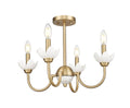 Z-LITE, ALLISTAIR SEMI FLUSH MOUNT, SEMI FLUSH MOUNT LIGHT