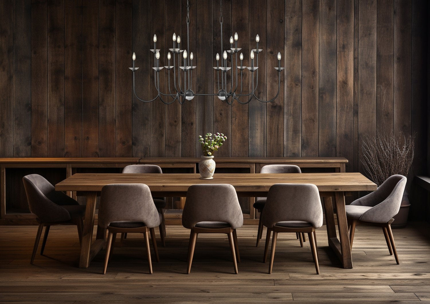 Z-LITE, ALLISTAIR LINEAR CHANDELIER, LINEAR LIGHT