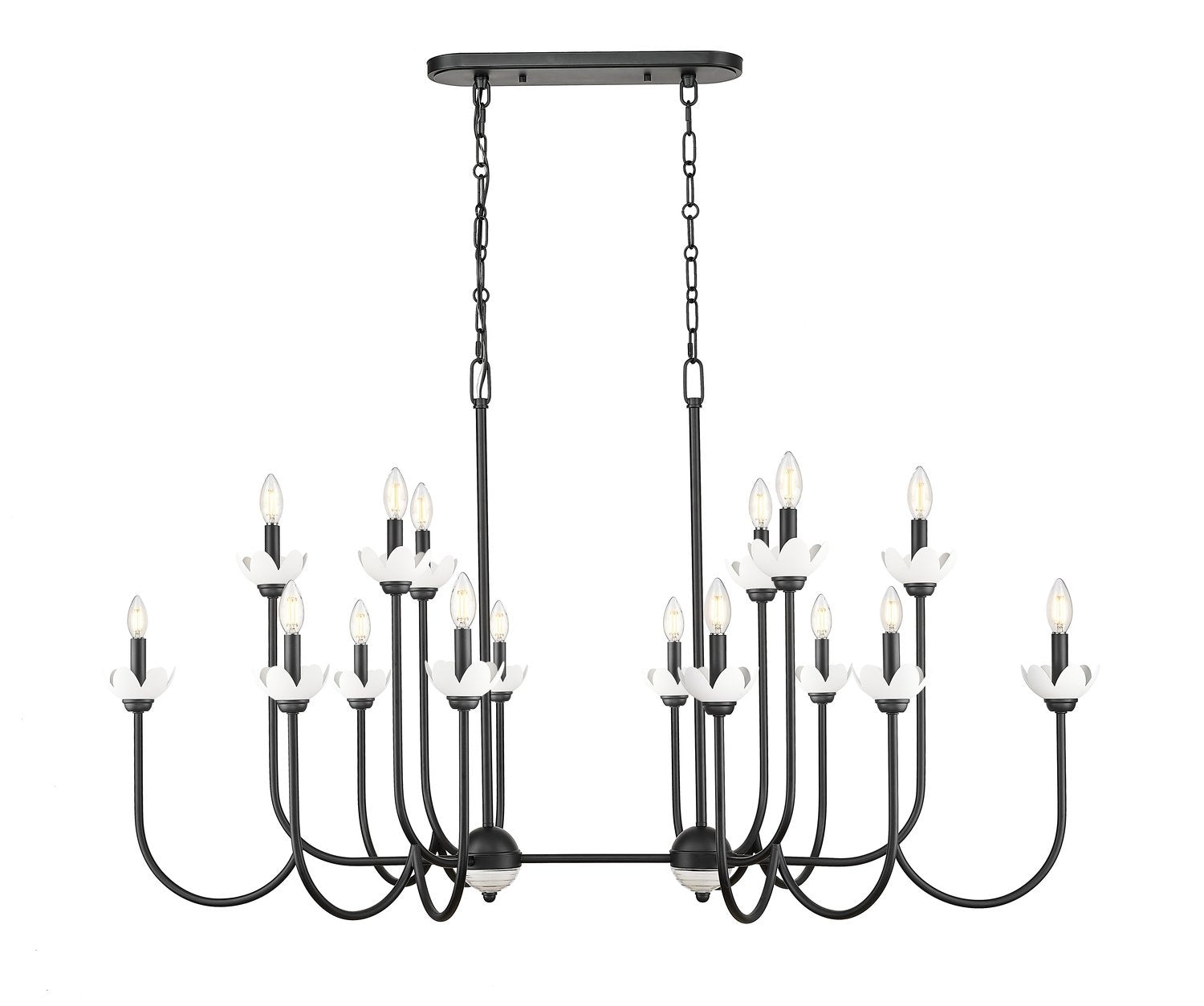 Z-LITE, ALLISTAIR LINEAR CHANDELIER, LINEAR LIGHT