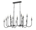 Z-LITE, ALLISTAIR LINEAR CHANDELIER, LINEAR LIGHT