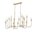 Z-LITE, ALLISTAIR LINEAR CHANDELIER, LINEAR LIGHT
