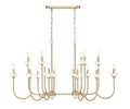 Z-LITE, ALLISTAIR LINEAR CHANDELIER, LINEAR LIGHT