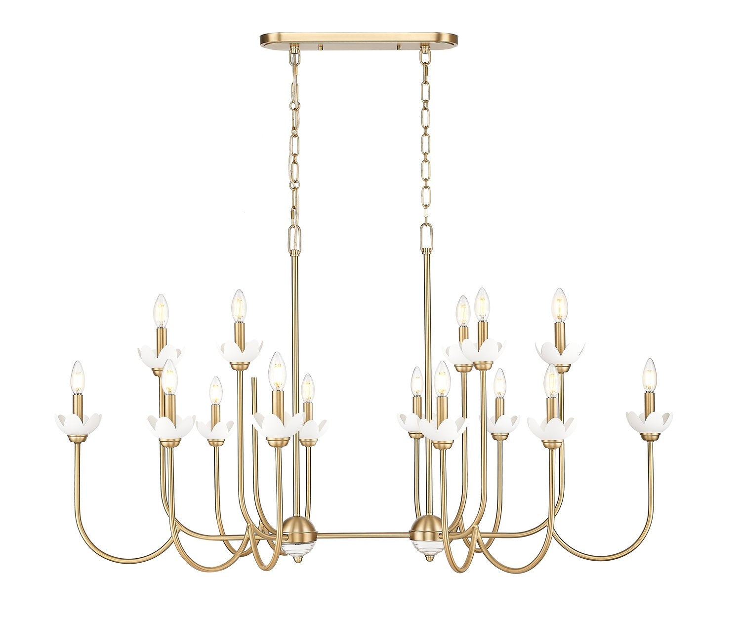 Z-LITE, ALLISTAIR LINEAR CHANDELIER, LINEAR LIGHT
