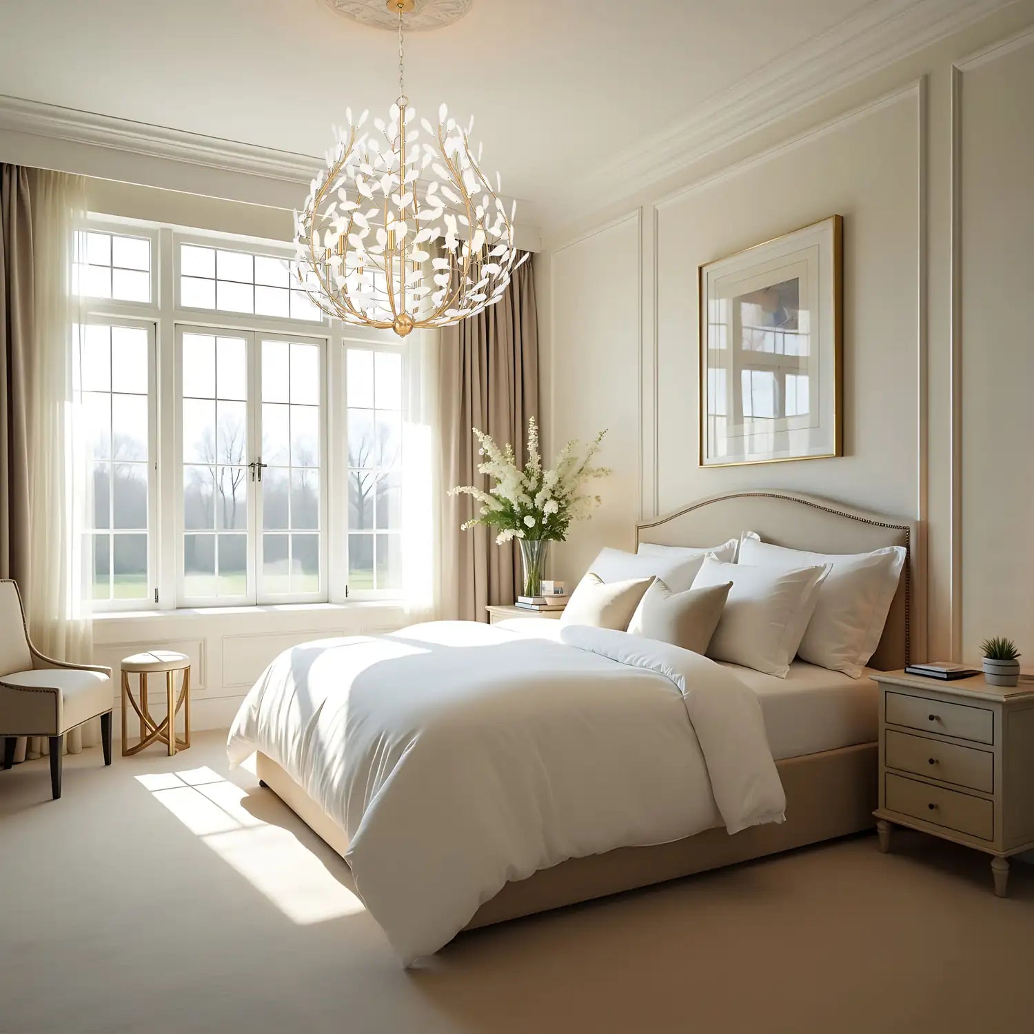 Z-LITE, CLAUDINE CHANDELIER, CHANDELIER LIGHT