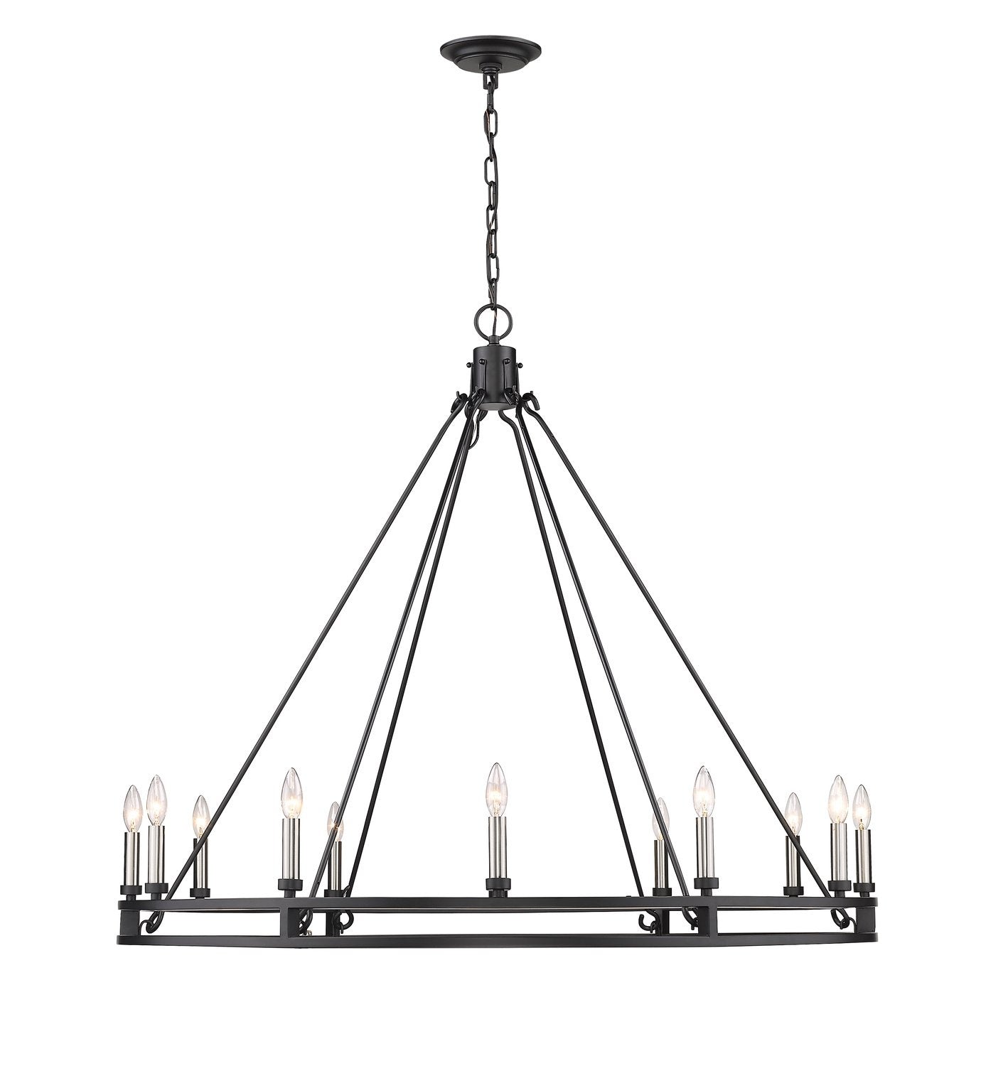 Z-LITE, DENNISON CHANDELIER, CHANDELIER LIGHT