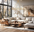Z-LITE, DENNISON CHANDELIER, CHANDELIER LIGHT