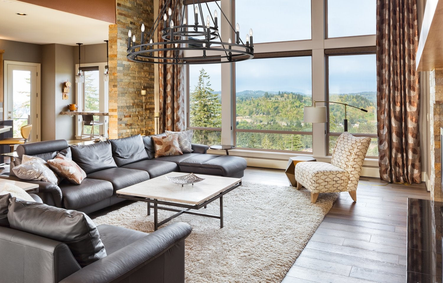 Z-LITE, DENNISON CHANDELIER, CHANDELIER LIGHT