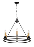Z-LITE, DENNISON CHANDELIER, CHANDELIER LIGHT