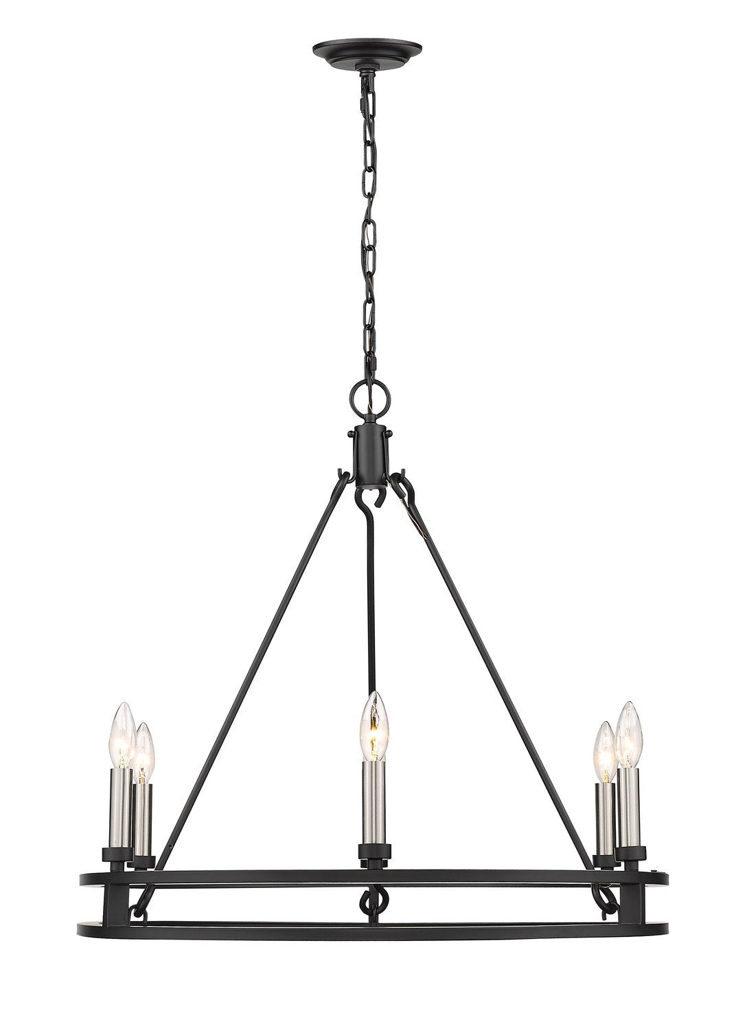 Z-LITE, DENNISON CHANDELIER, CHANDELIER LIGHT