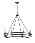 Z-LITE, DENNISON CHANDELIER, CHANDELIER LIGHT