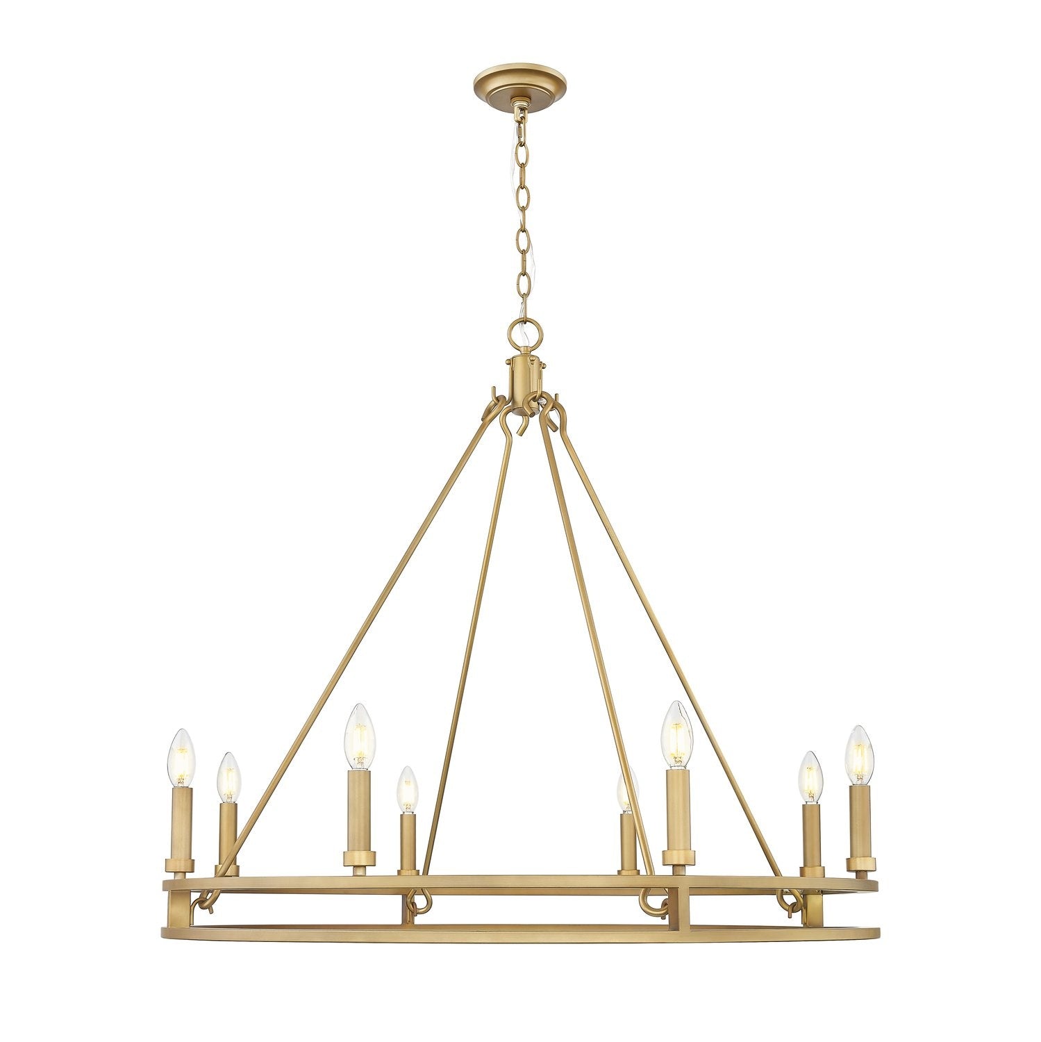 Z-LITE, DENNISON CHANDELIER, CHANDELIER LIGHT