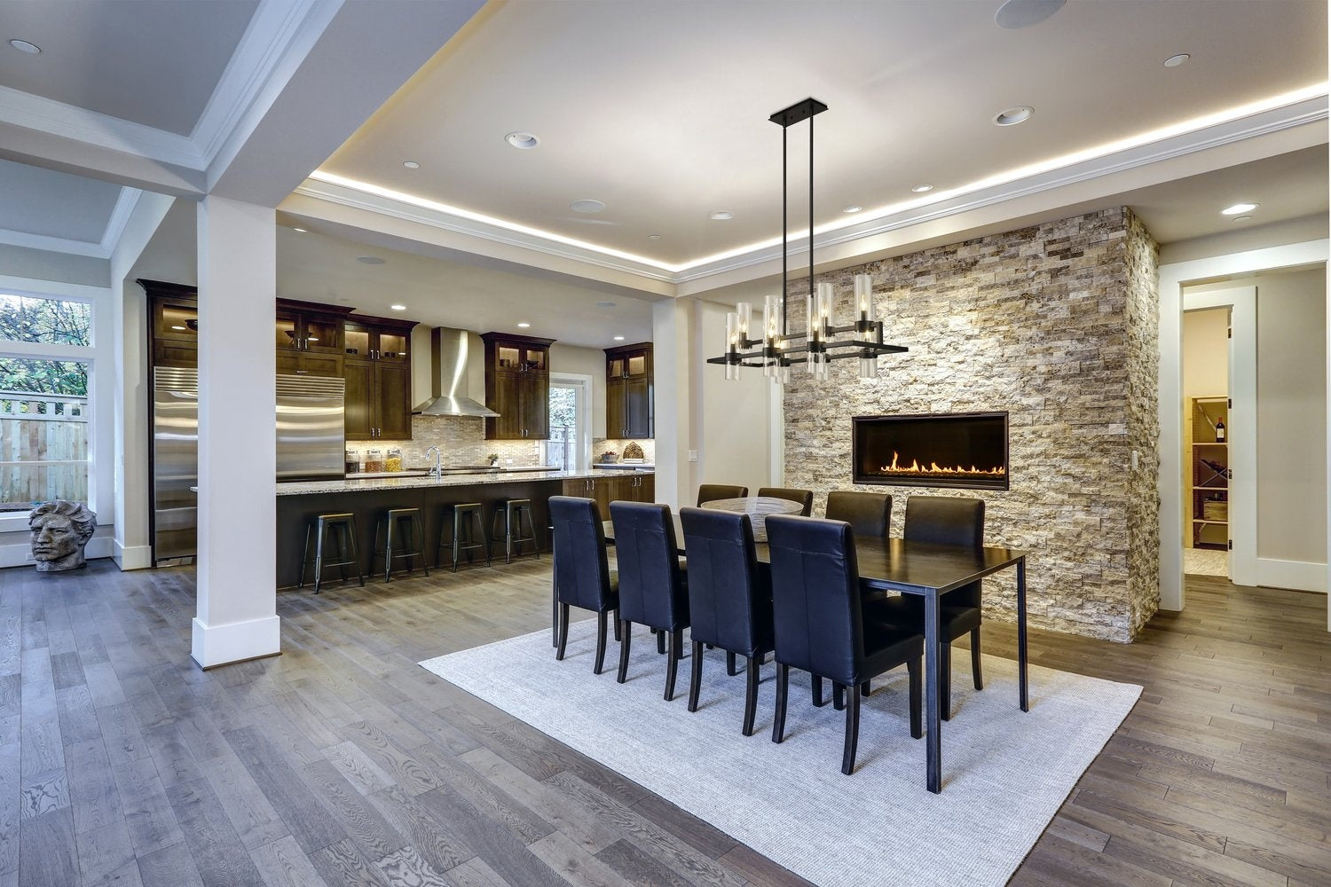 Z-LITE, DATUS LINEAR CHANDELIER, LINEAR LIGHT