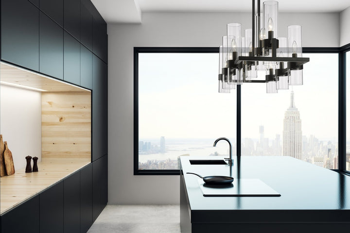 Z-LITE, DATUS LINEAR CHANDELIER, LINEAR LIGHT