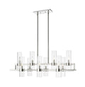 Z-LITE, DATUS LINEAR CHANDELIER, LINEAR LIGHT FIXTURE