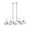 Z-LITE, DATUS LINEAR CHANDELIER, LINEAR LIGHT FIXTURE