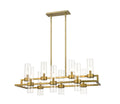 Z-LITE, DATUS LINEAR CHANDELIER, LINEAR LIGHT