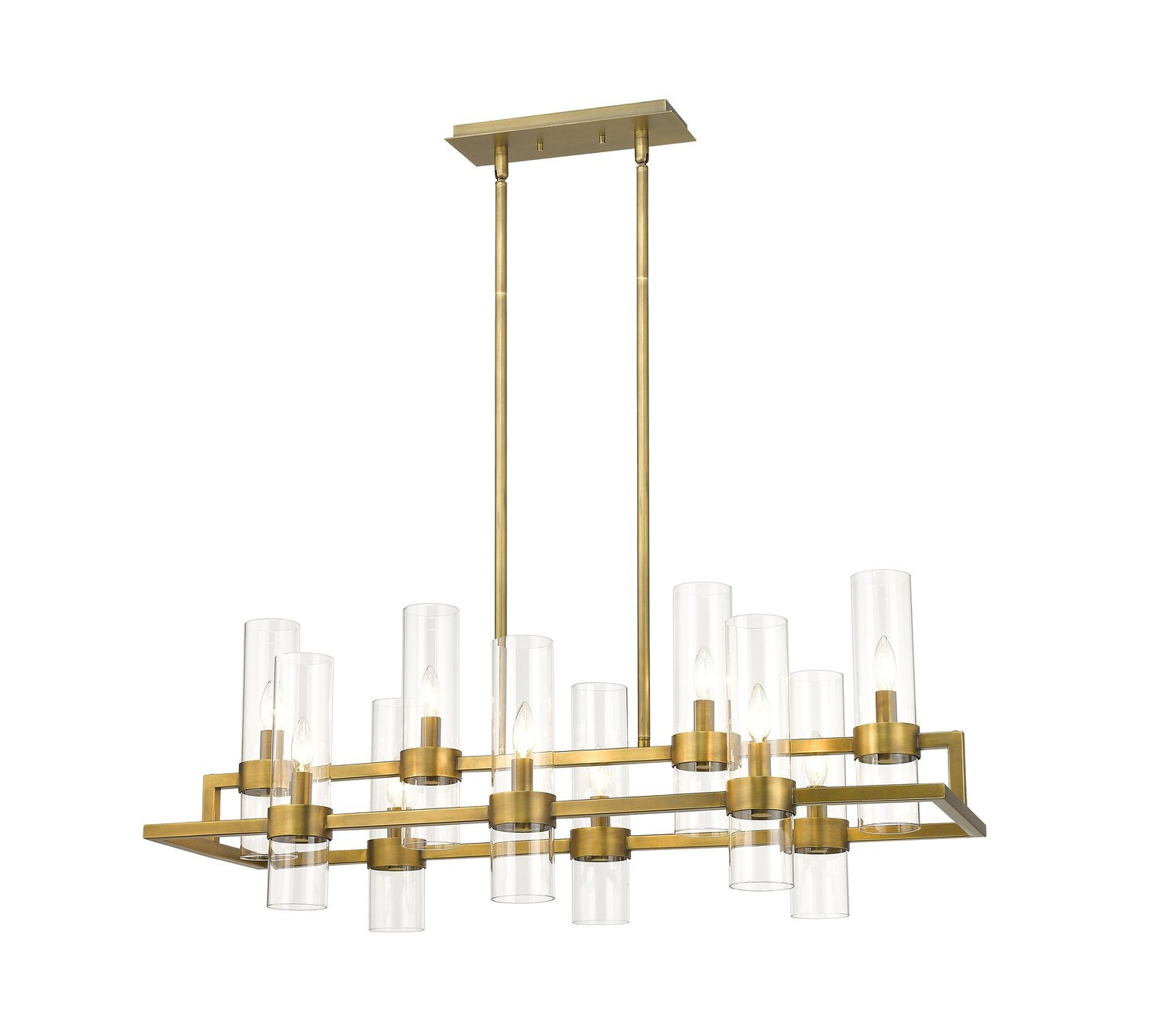 Z-LITE, DATUS LINEAR CHANDELIER, LINEAR LIGHT