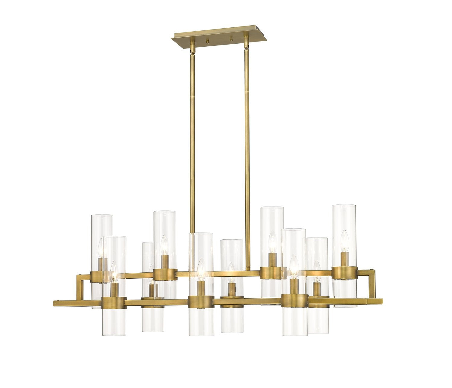 Z-LITE, DATUS LINEAR CHANDELIER, LINEAR LIGHT