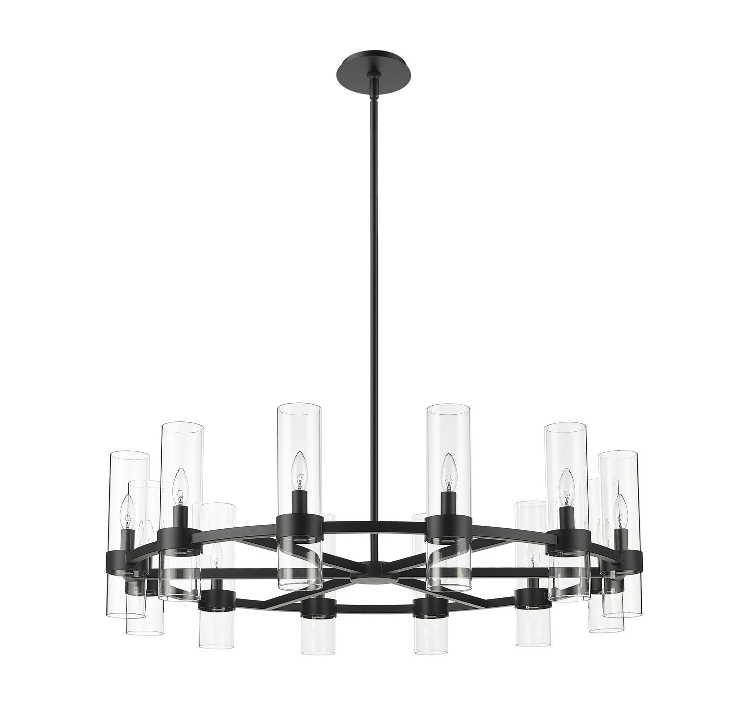 Z-LITE, DATUS CHANDELIER, CHANDELIER LIGHT