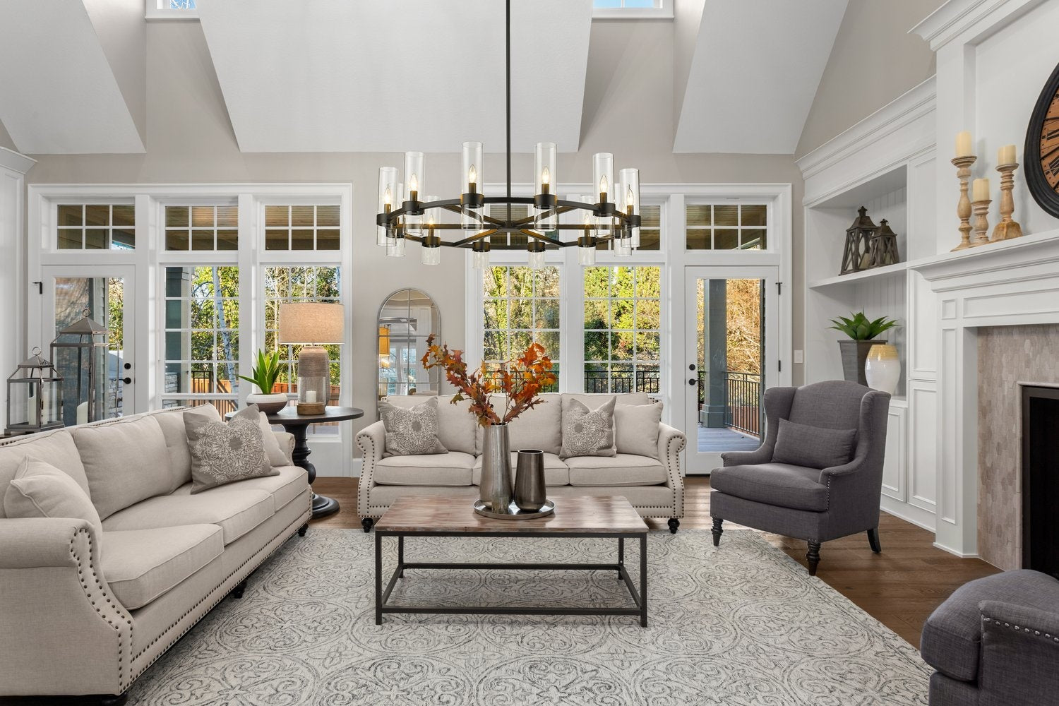 Z-LITE, DATUS CHANDELIER, CHANDELIER LIGHT