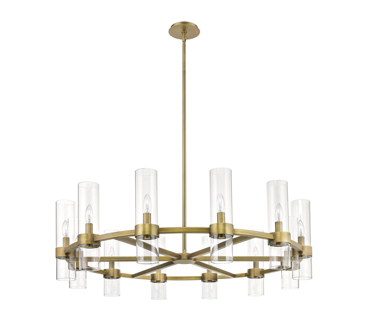 Z-LITE, DATUS CHANDELIER, CHANDELIER LIGHT