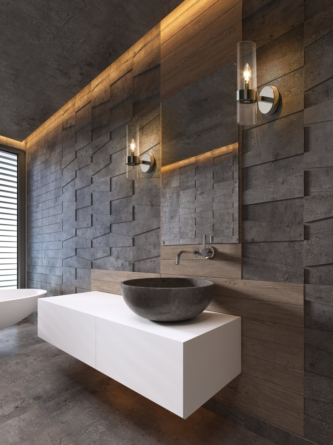 Z-LITE, DATUS WALL SCONCE, WALL SCONCES
