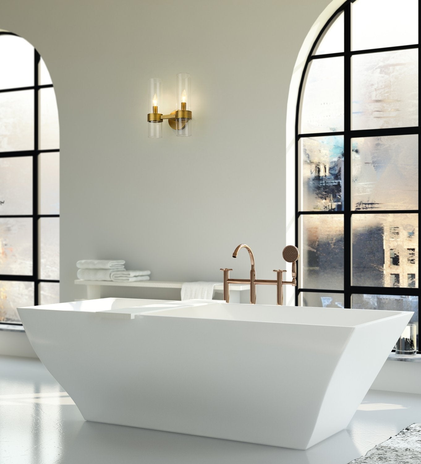 Z-LITE, DATUS WALL SCONCE, WALL SCONCES