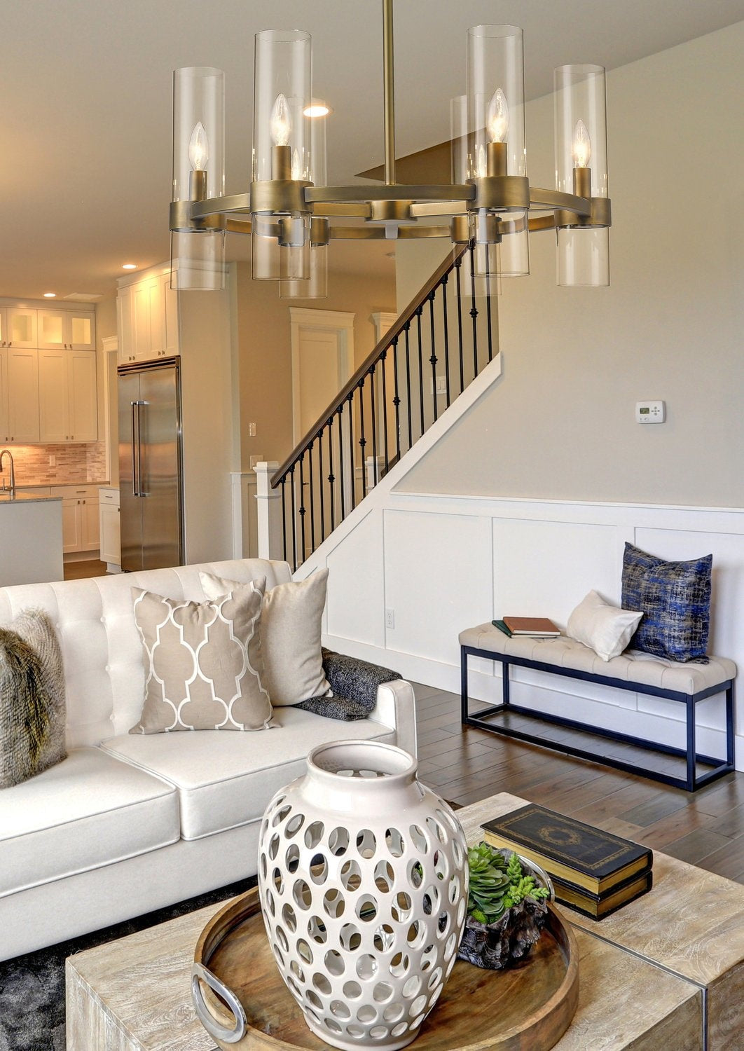 Z-LITE, DATUS CHANDELIER, CHANDELIER LIGHT